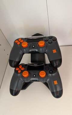 Set of 2 Sony PS4 DualShock 4 Wireless Controllers Call of Duty: Black Ops III L